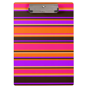 Porte-bloc Porte - bloc orange, magenta et violet