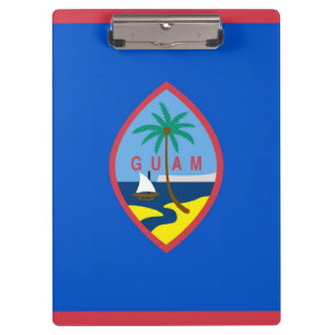 Porte-bloc Porte - bloc patriotique avec drapeau de Guam, USA