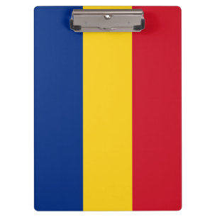 Porte-bloc Porte - bloc patriotique avec drapeau de Roumanie