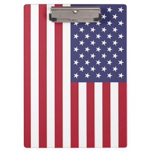 Porte-bloc Porte - bloc patriotique avec drapeau des USA