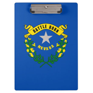 Porte-bloc Porte - bloc patriotique avec drapeau du Nevada, U