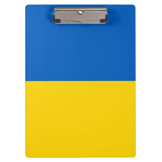 Porte-bloc Porte - bloc patriotique avec drapeau d'Ukraine (Devant)