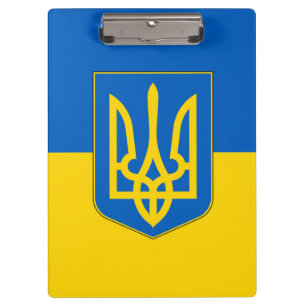 Porte-bloc Porte - bloc patriotique avec drapeau d'Ukraine