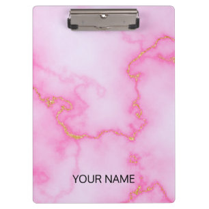 Porte-bloc Porte - bloc Personnaliser en marbre rose