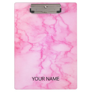 Porte-bloc Porte - bloc Personnaliser en marbre rose
