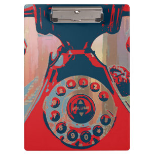 Porte-bloc Porte - bloc téléphonique rétro
