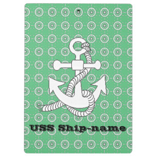 Porte-bloc Porte - bloc - Thème nautique avec texte