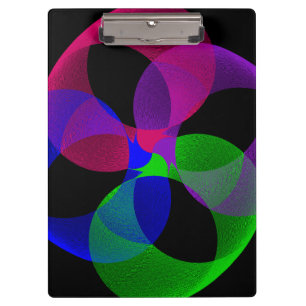 Porte-bloc Porte-documents géométrique Fusion Multi Couleurs