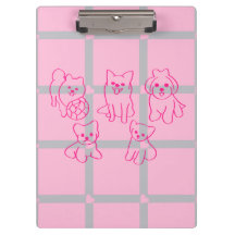 Porte-documents pour amoureux de chiots à motif ro