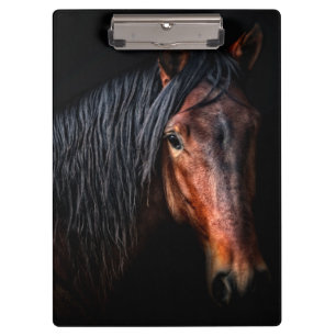 Porte-bloc Portrait VII de cheval