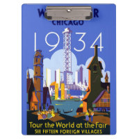 Poster de l'exposition universelle Art Déco vintag
