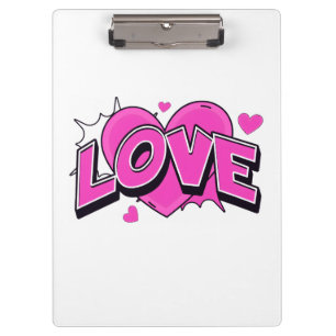 Porte-bloc Presse-papiers AMOUR