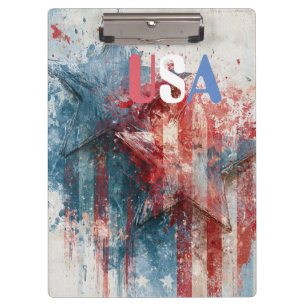 Porte-bloc Presse-papiers USA