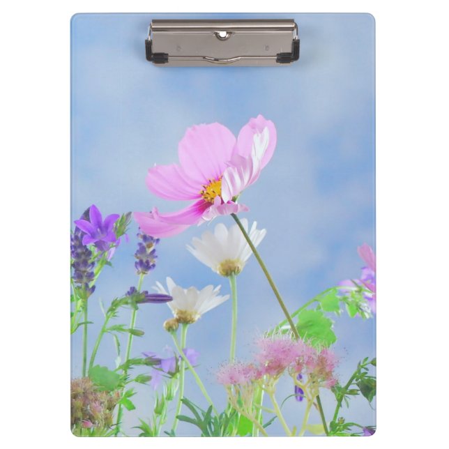 Porte-bloc Pretty Spring Wild Flowers (Devant)