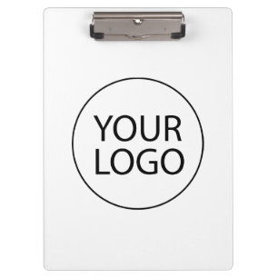 Porte-bloc Professionnel Personnalisé Logo Entreprise Blanc
