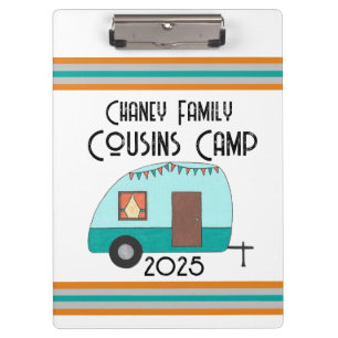 Porte-bloc Profitez du Journey Cousins Camp Camper Retro