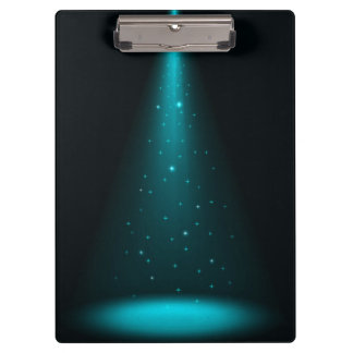 Porte-bloc Projecteur bleu d'étape