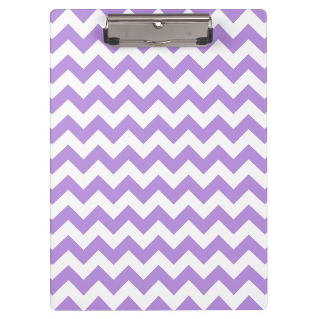 Porte-bloc Purple Zigzag, Purple Chevron, Motif géométrique (Devant)