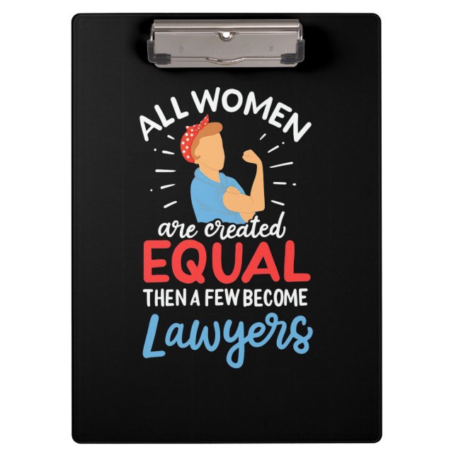 Porte-bloc Quelques Femmes Deviennent Avocates (Devant)