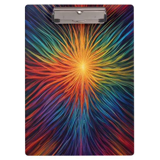 Porte-bloc Rainbow Starburst (Devant)