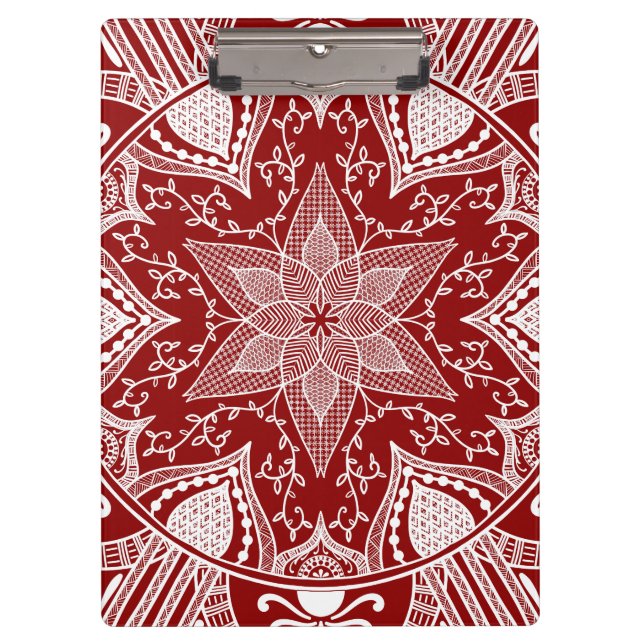 Porte-bloc Raspberry Mandala (Devant)