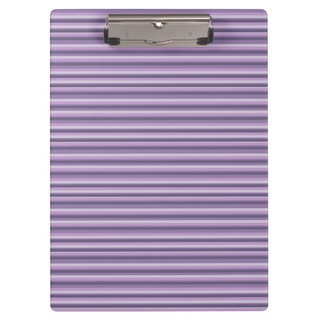 Porte-bloc Rayures violettes (Devant)