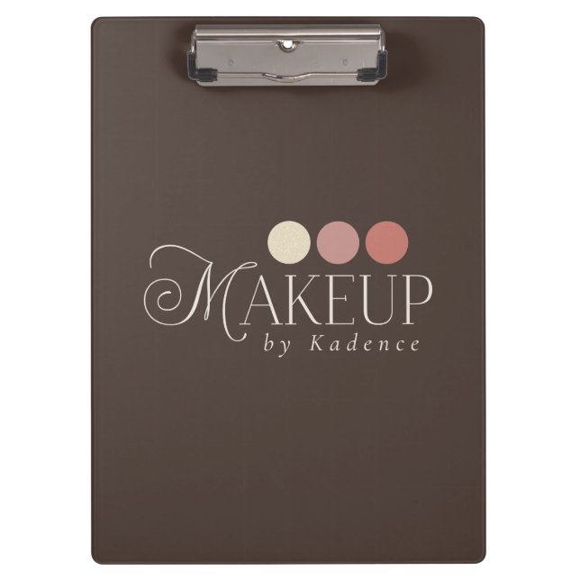 Porte-bloc Readymade Logo Branded Makeup Artist (Devant)