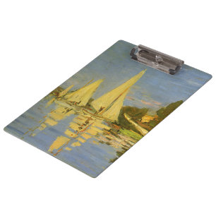 Porte-bloc Régate à Argenteuil par Claude Monet