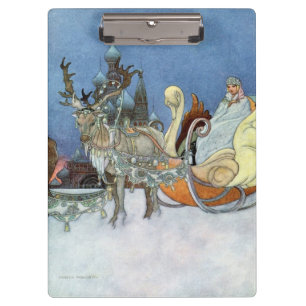 Porte-bloc Reine des neiges Russe Princesse Reindeer