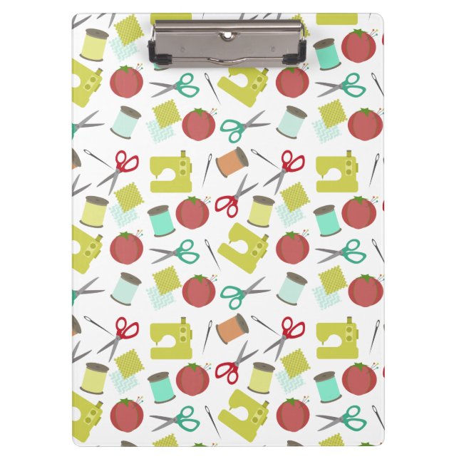 Porte-bloc Rétro porte - bloc de couture de motif (Devant)