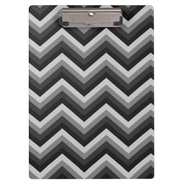 Porte-bloc Rétro zigzag Chevron de motif (Devant)