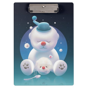 Porte-bloc Rêve de Bichon Ice Shaver
