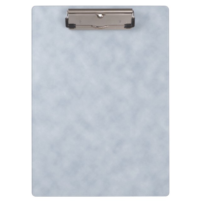 Porte-bloc Revêtement bleu doux (Devant)