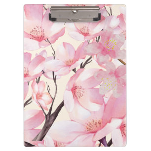 Porte-bloc Rose esthétique Sakura Cerisier Fleur rose