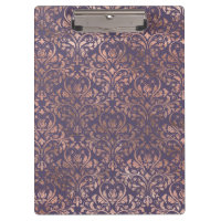 Rose Gold Glamour et Damassé Lavande
