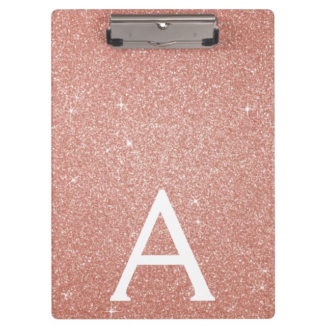 Porte-bloc Rose Rose Rose Gold Parties scintillant & Sparkle  (Devant)