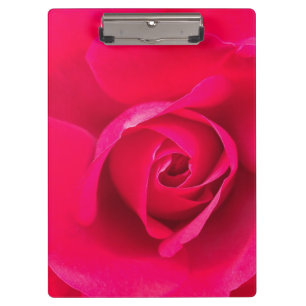 Porte-bloc Rose rouge romantique v2