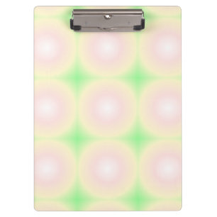 Porte-bloc Rose vert pâle Blanc 3D Optique Motif dégradé