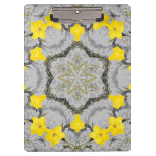 Porte-bloc Roue d'harmonie de jonquilles 