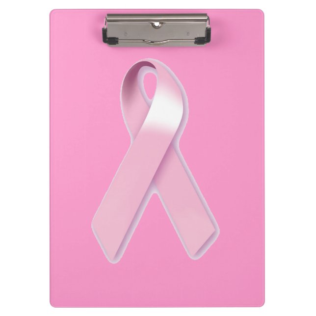 Porte-bloc Ruban rose de Cancer (Devant)