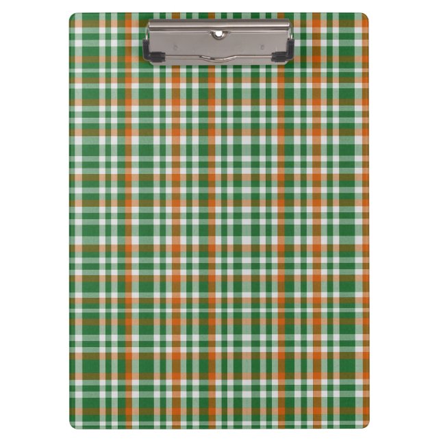Porte-bloc Saint Patrick's day Irlande Drapeau couleur en vic (Devant)