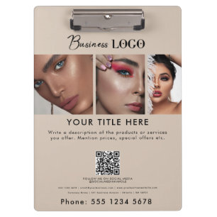 Porte-bloc Salon de maquillage à ongles de beauté