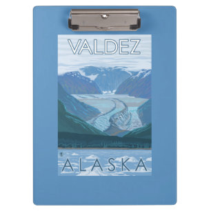 Porte-bloc Scène de glacier - Valdez, Alaska