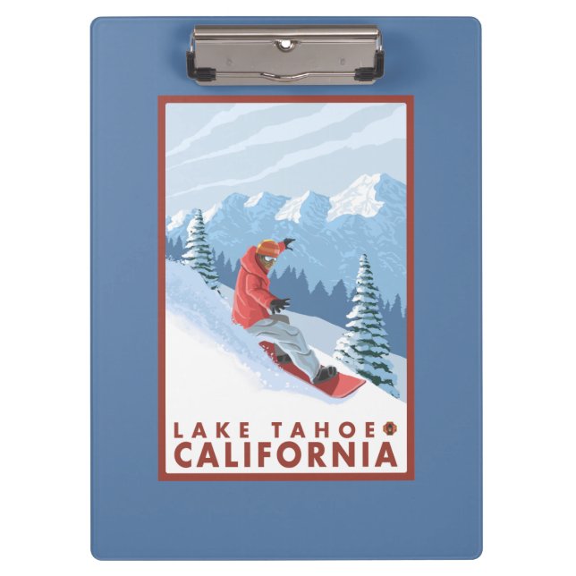 Porte-bloc Scène de surfeur - le lac Tahoe, la Californie (Devant)