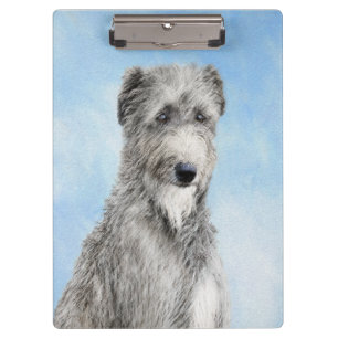 Porte-bloc Scottish Deerhound Peinture - Cute Original Chien 
