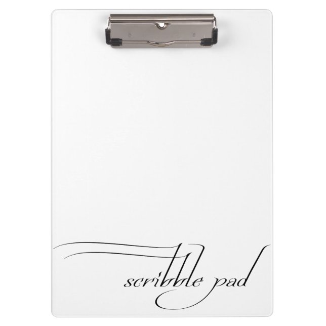 Porte-bloc Scribble Pad (Devant)