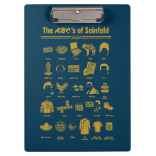Porte-bloc Seinfeld ABC de Seinfeld Infographie