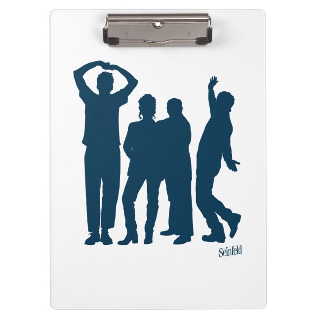 Porte-bloc Seinfeld | Graphique de silhouette de groupe (Devant)