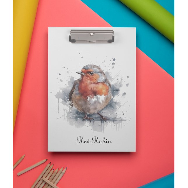 Porte-bloc Serene Robin, personnalisée (Créateur téléchargé)