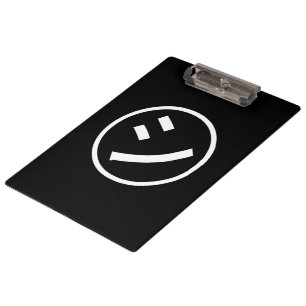 Porte-bloc ㋛ Shi Kana Katakana Smiling Emoji / Emoticon